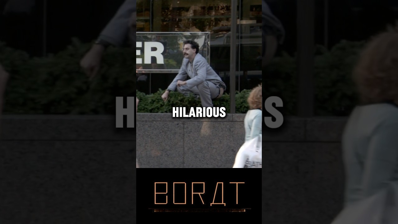 Факты о Борате, которые вы не знали #фактыофильмах #борат #сашабаронкоэн #забавныефакты