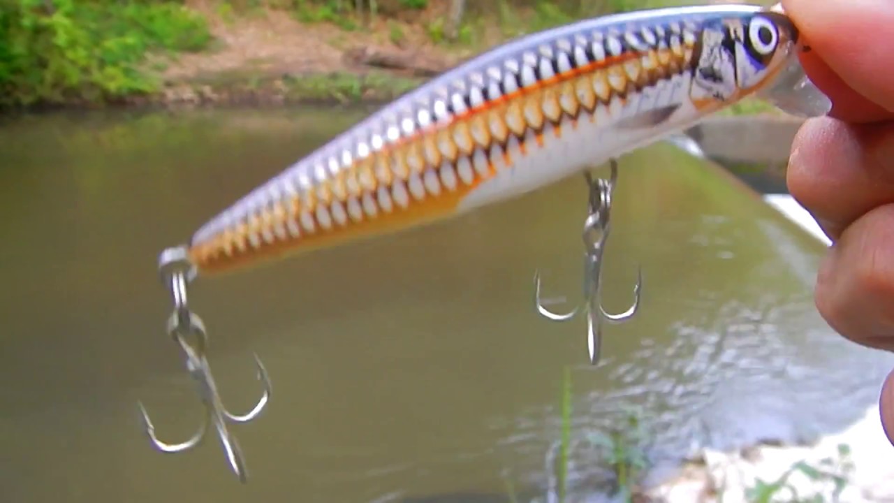 Rapala Flat rap 8 sew [plasew color] แฟลตแรพ สีปลาซิวกระสูบช่องน้ำไหล
