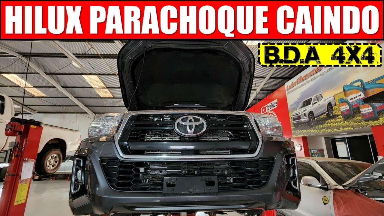 EP. 853// Toyota HILUX Revisão BRUTAL Serviço FIXAR Para-choque Dianteiro! Pergunte MECÂNICO NETTÃO