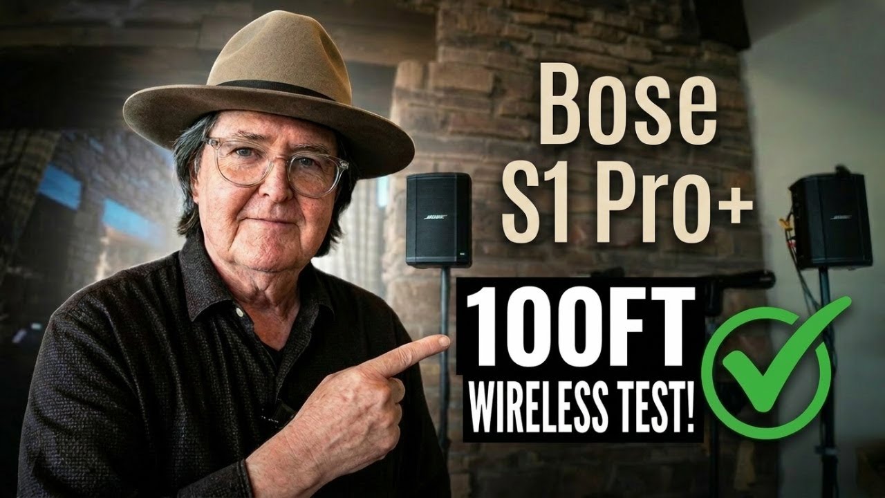Solo Guitarist Setup: Running TWO Bose S1 Pro+ Units Wirelessly Real Gig Test (100 ft!)