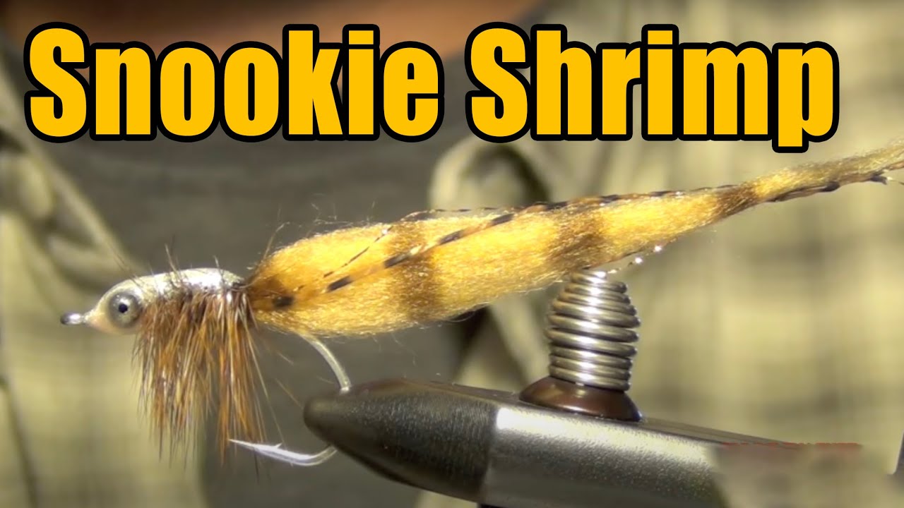 Snookie Shrimp Snook Fly Tying Instructions and Directions - James Spicer Fly Pattern