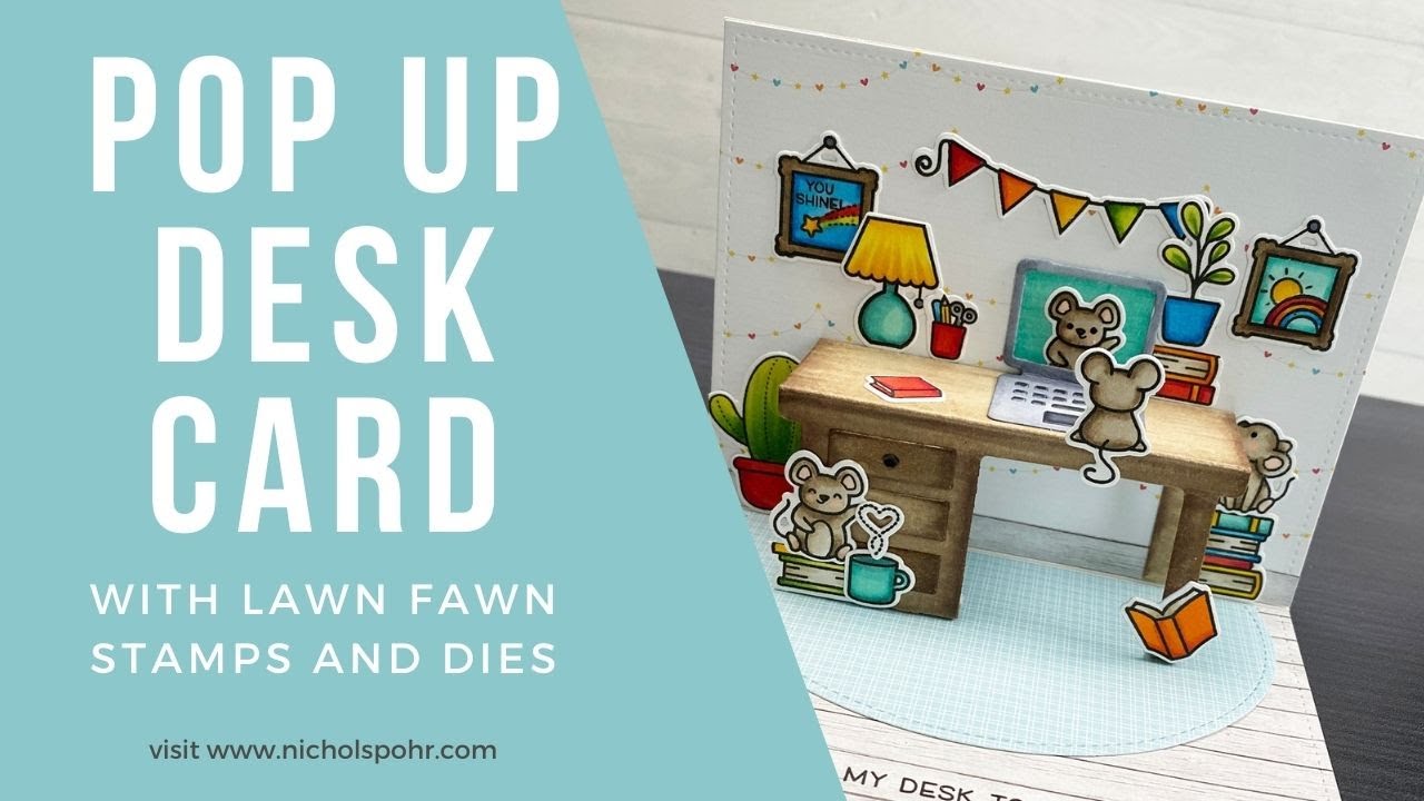 Pop Up Desk Card (Lawn Fawn)