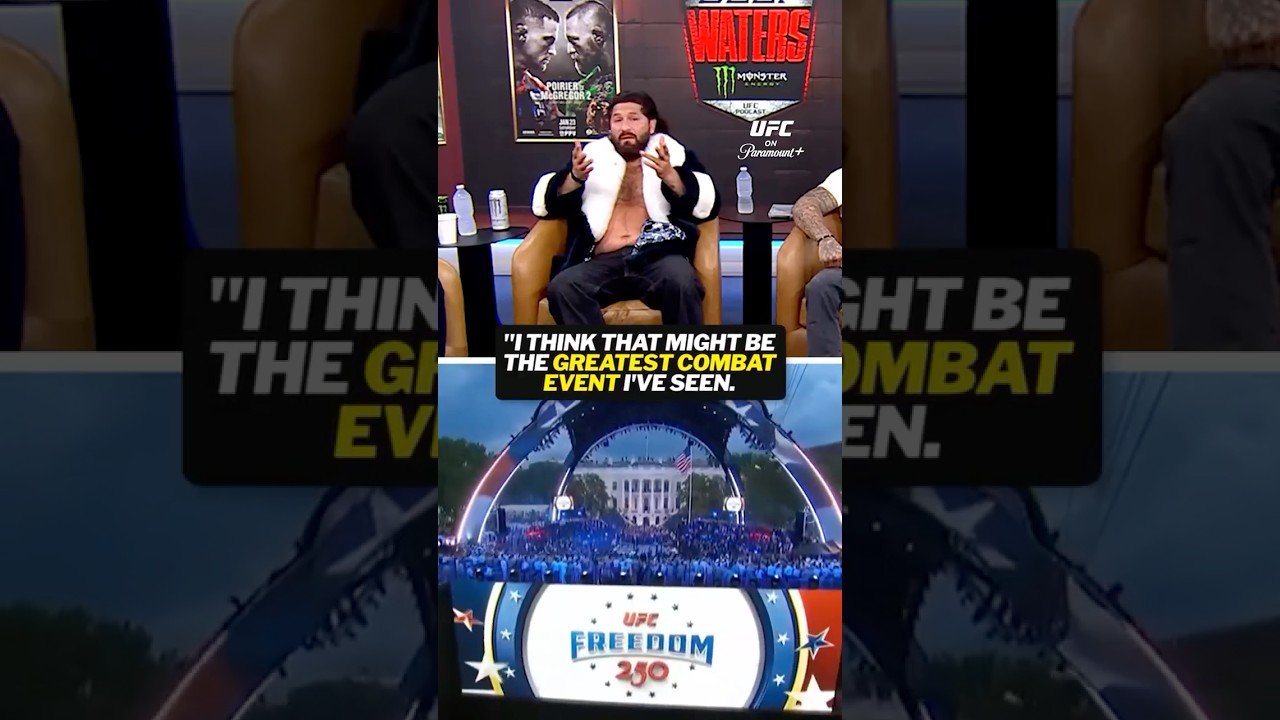 Where does UFC Freedom 250 rank among the greatest sporting events of all-time? #ufcwhitehouse