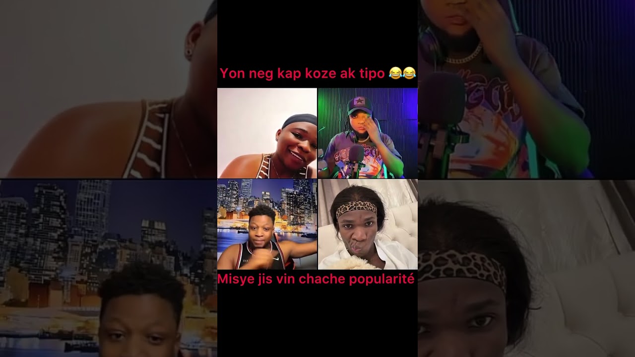Yon neg kap koze ak tipo 😂 gro zen pete 