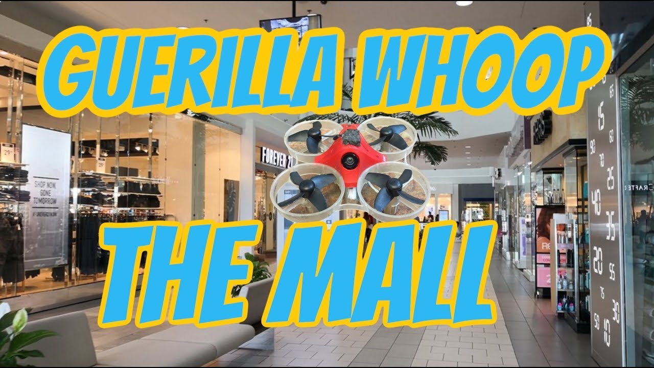Flying Drones In The Mall | Guerilla Whoop | #tallyhall