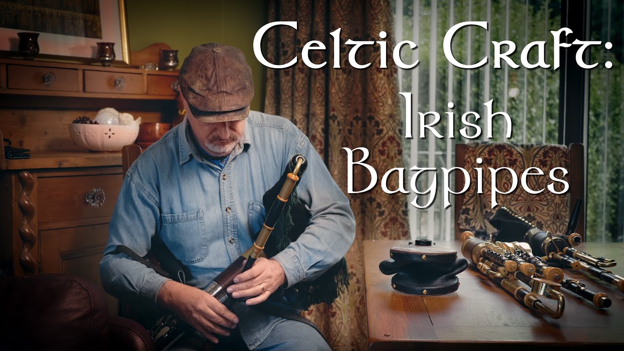 Irish Bagpipes - Celtic Craftsmanship: Uilleann Pipes
