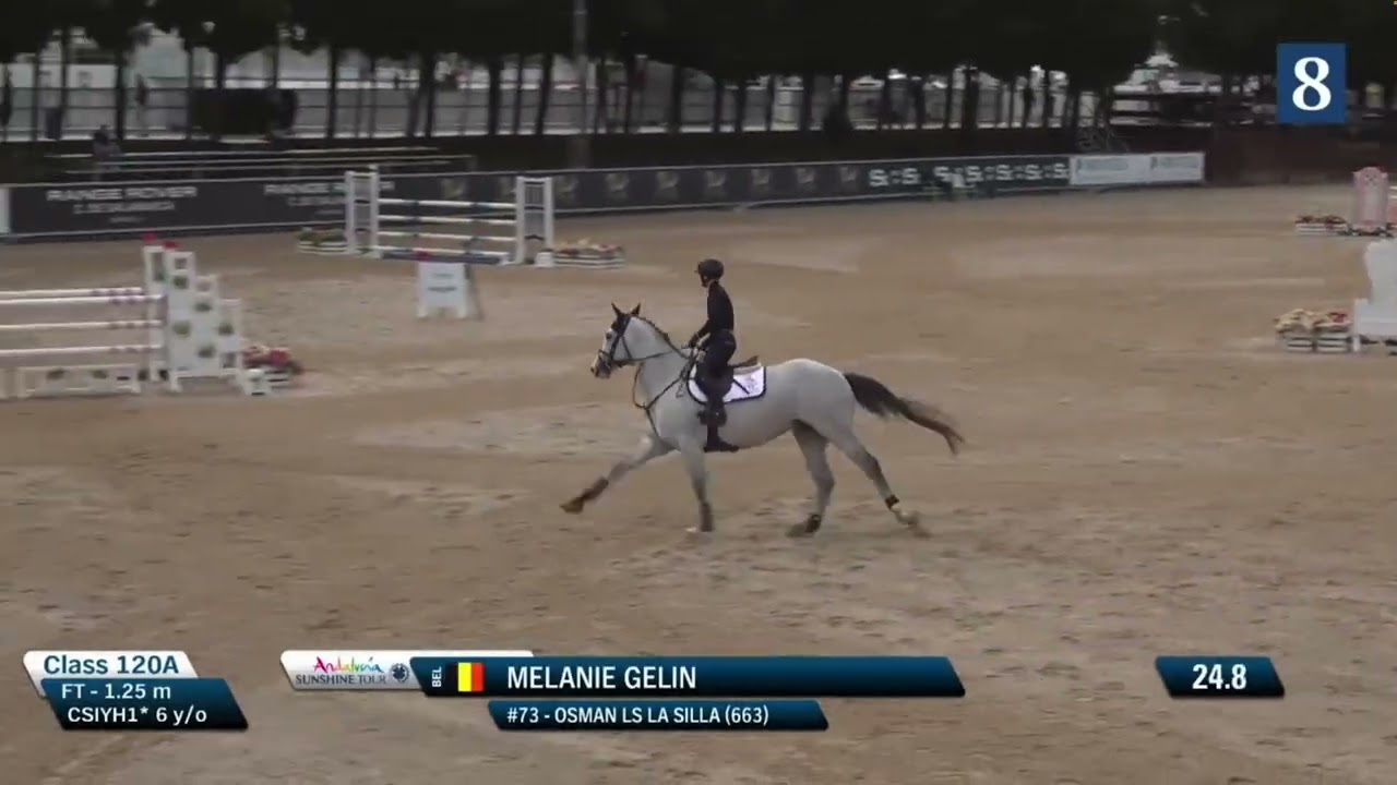OSMAN LS LA SILLA & MELANIE GELIN, ANDALUCIA SUNSHINE TOUR, CSIYH 6YO,  125m,  12 FEB 26