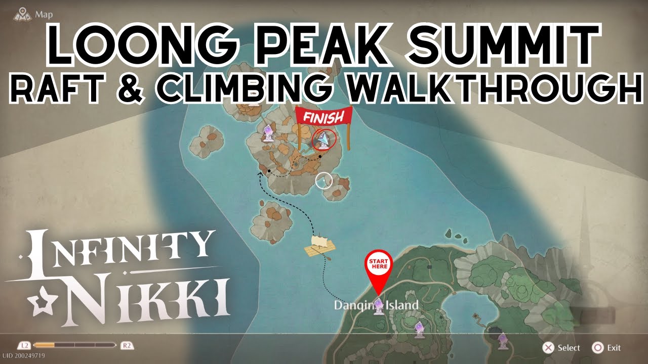 Loong Peak Summit Walkthrough | Infinity Nikki 1.8 Danqing Island