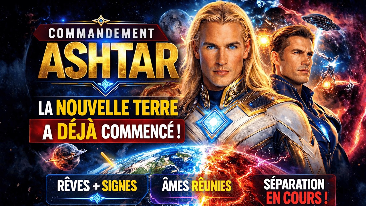 Commandement Ashtar révèle ce qui arrive dans les 12 mois