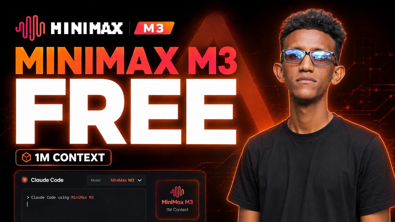 FREE MiniMax M3 & M2.7 API | Unlimited AI Coding | Claude Code & KiloCode | FREE Vibe Coding Agent