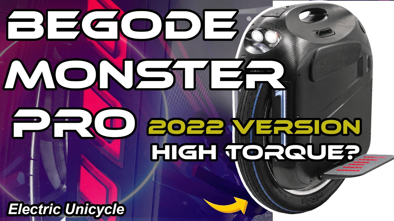 BEGODE MONSTER PRO 2022 Batch Review - HIGH TORQUE Electric Unicycle ? Biggest EUC