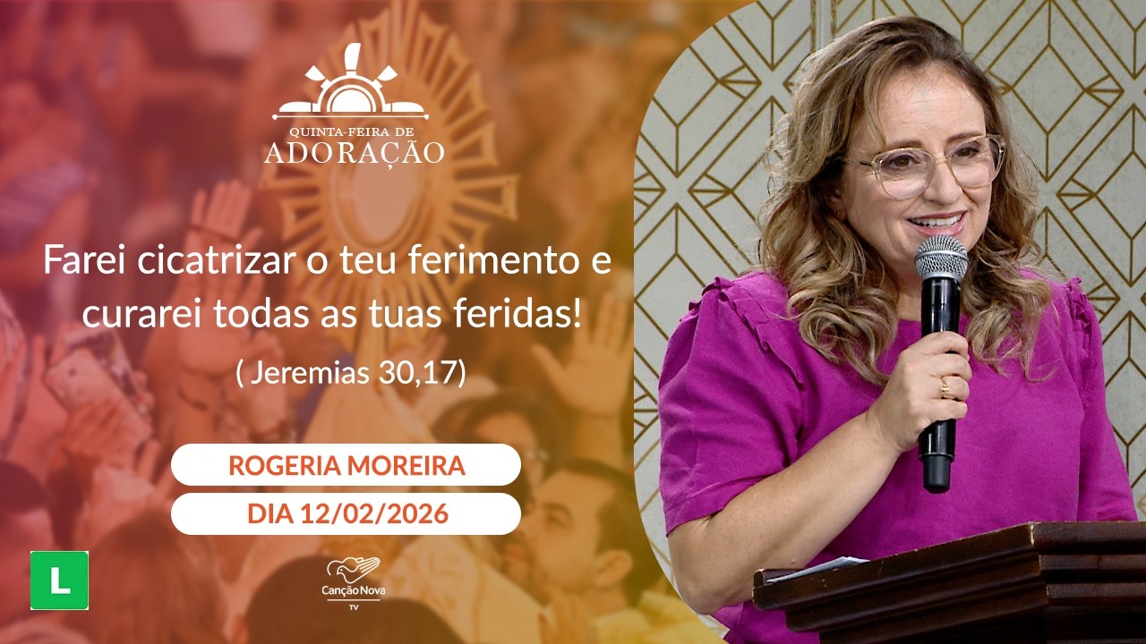 Farei cicatrizar o teu ferimento e curarei todas as tuas feridas! - Rogéria Moreira 12/02/2026