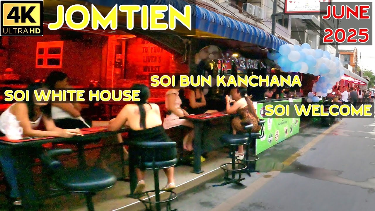 Jomtien June Vlog Part 2   Soi White House   Soi Bun Kanchana   Soi Welcome   2025 Pattaya Thailand