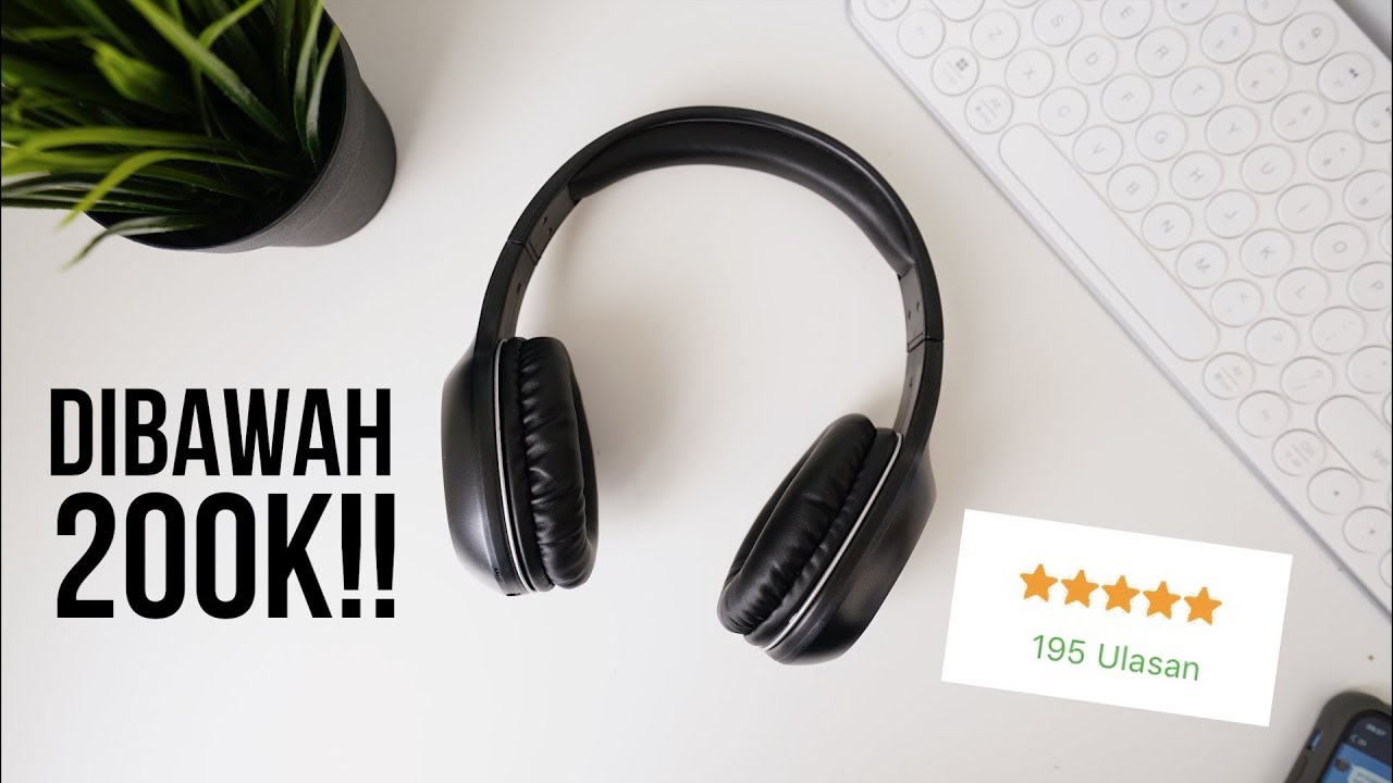 HEADPHONE WIRELESS BAGUS DIBAWAH 200RIBU!! Yoyo Bluetooth Headphone Unboxing