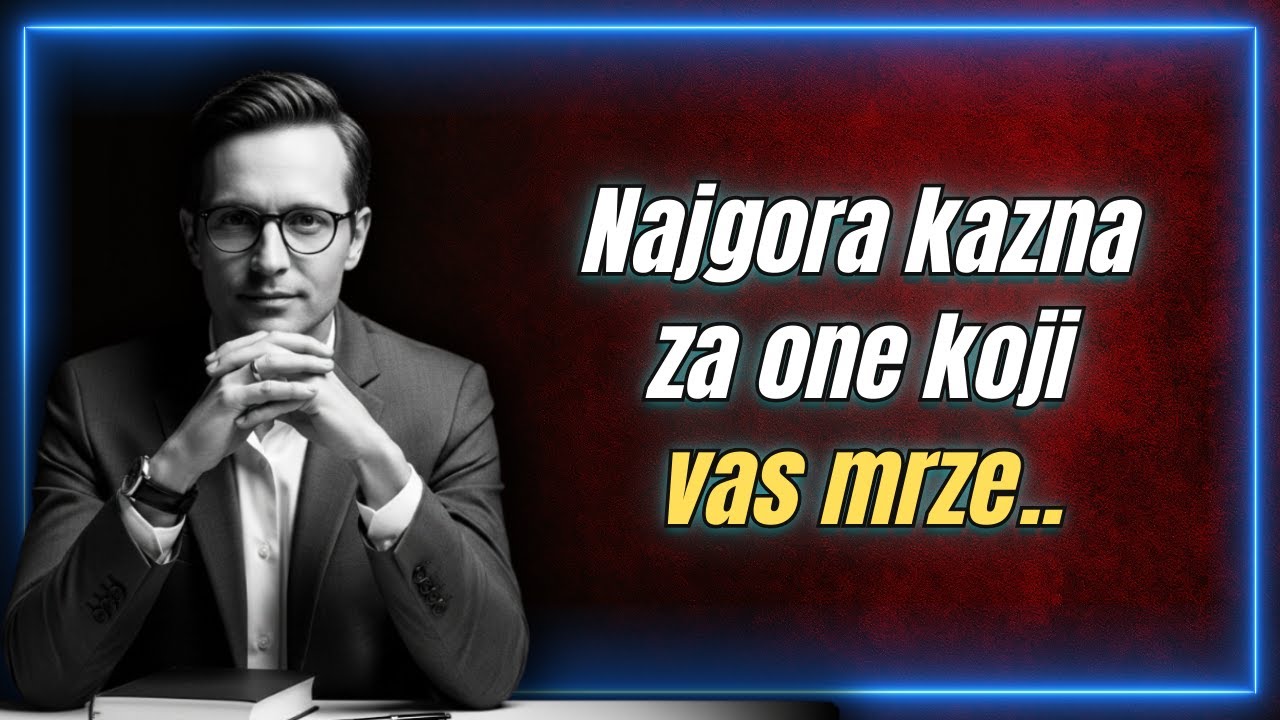 Tvoja tišina je najgora kazna za ljude koji te mrze!