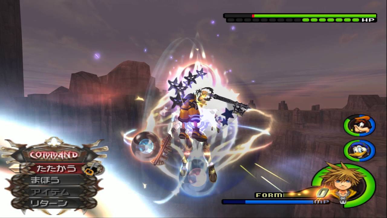 KH2FM - Ultimate Master Sora, Thaumaturge Donald 2, and Paladin Goofy 2 VS Berserker Terra 3