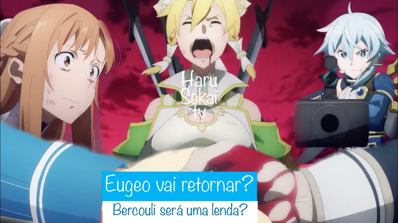 REVELARAM TUDO NO TEASER!! Sword Art Online Alicization war of underworld