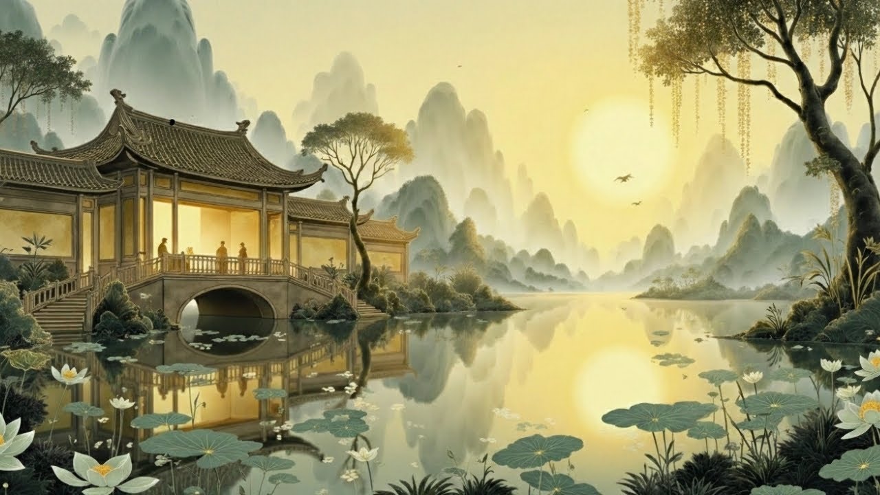 Calm Mind & Stress Relief — Guqin & Bamboo Flute | 3 Hour Meditation Music