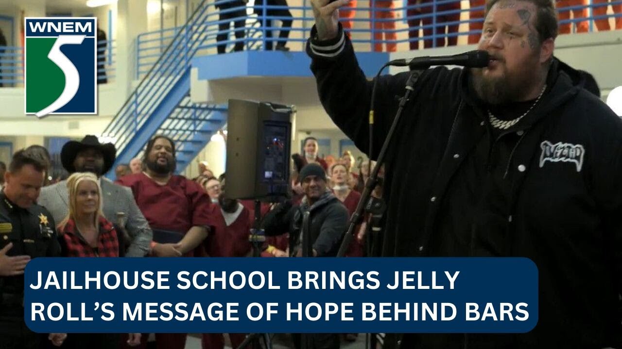 Jailhouse school brings singer Jelly Roll’s message of hope behind bars