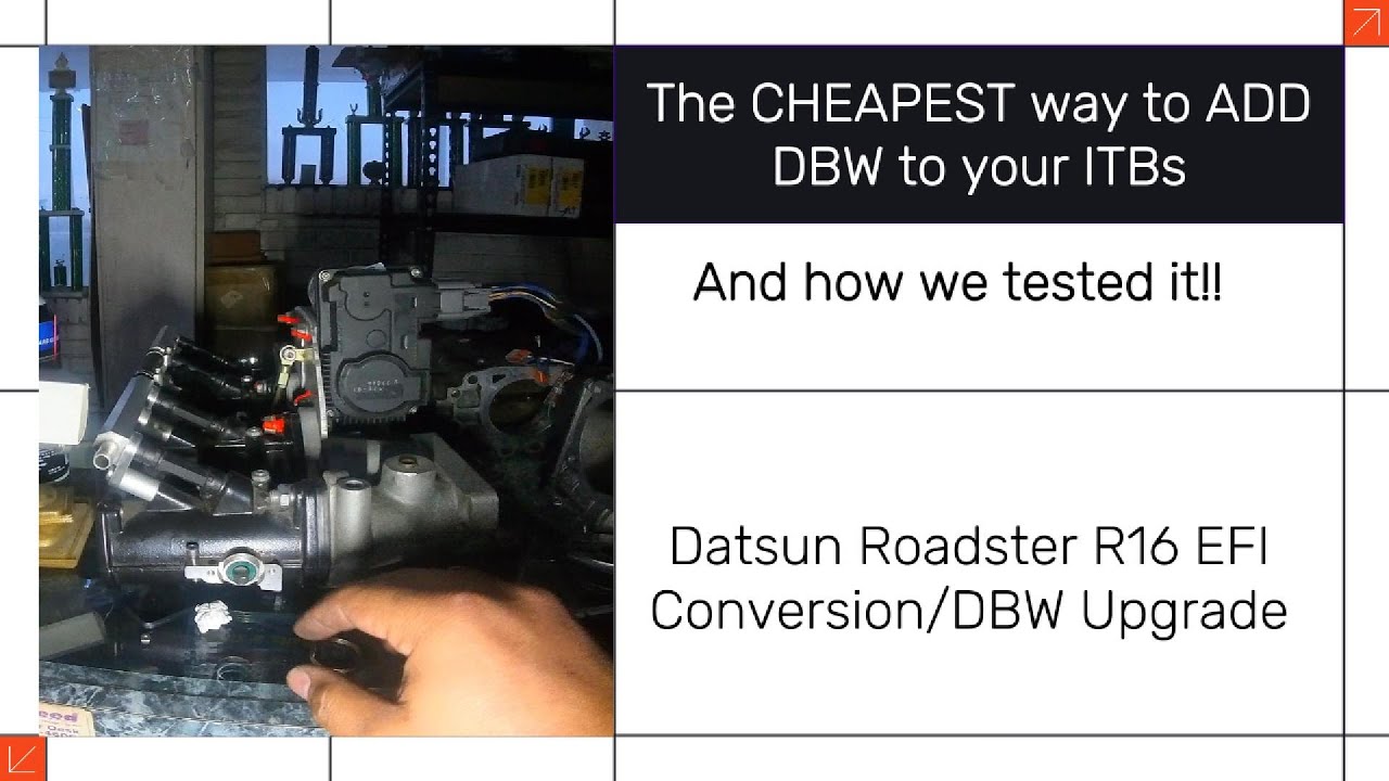 Datsun Roadster DBW, часть 1