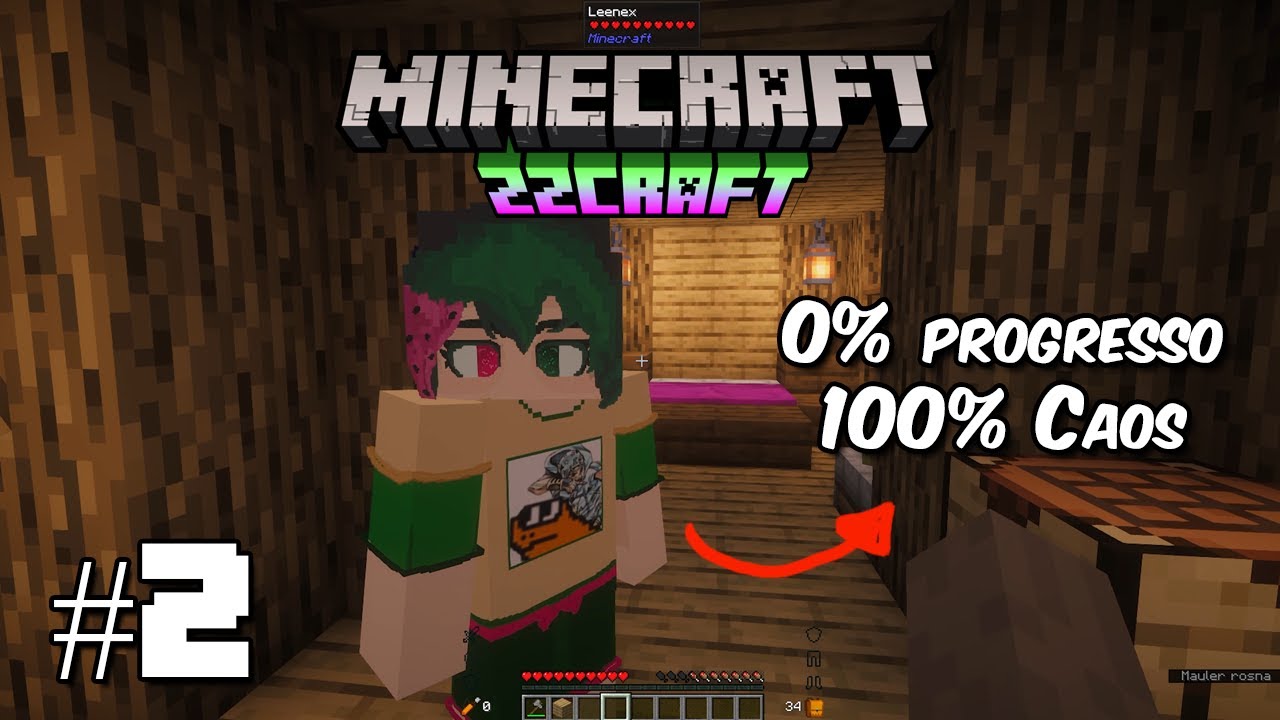 ZZCRAFT - SOBREVIVEMOS, SAQUEAMOS E NOS AVENTURAMOS - EPISÓDIO 2 #minecraft #minecraftaventura