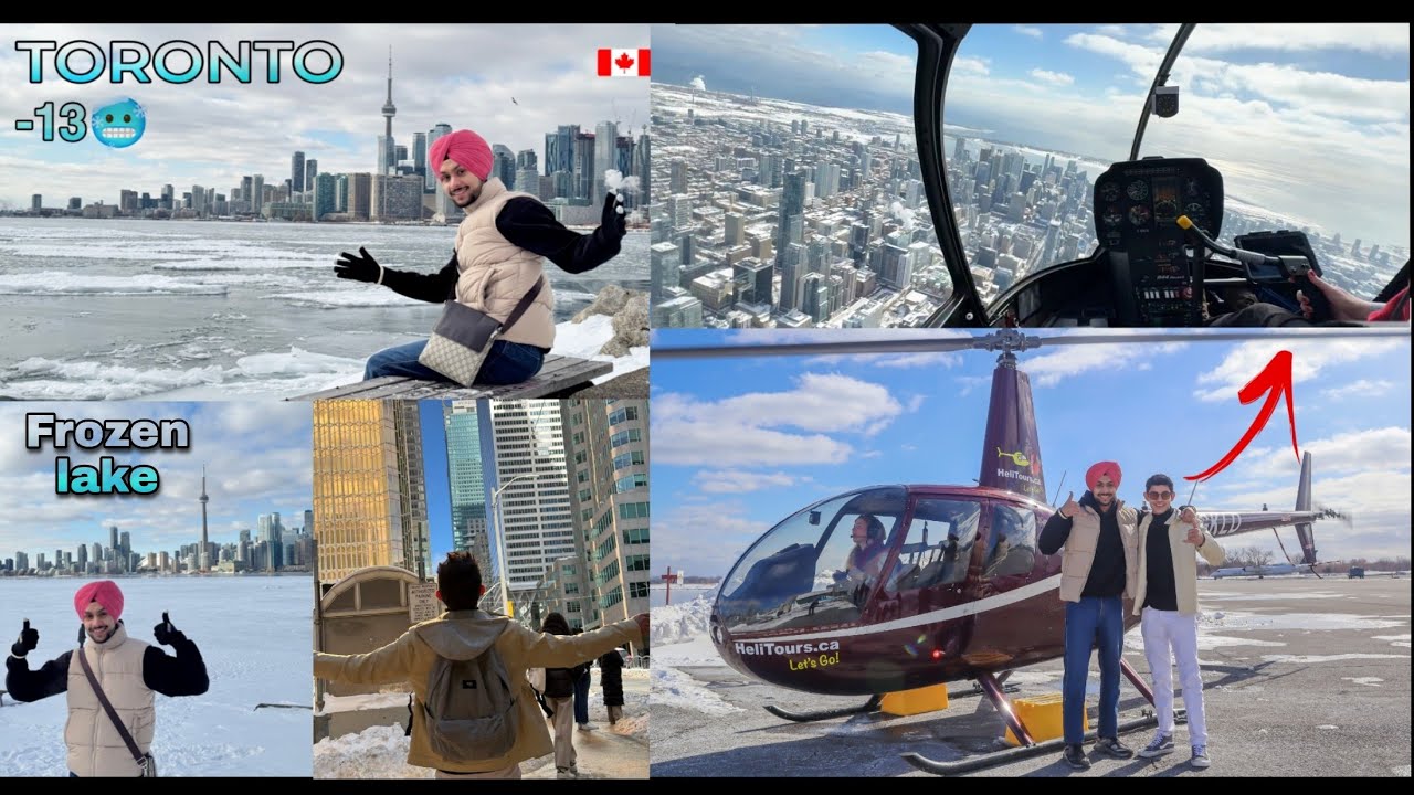 Exploring Toronto🇨🇦 During Winter 🥶 as an International Student 🇮🇳| INSANE HARRY