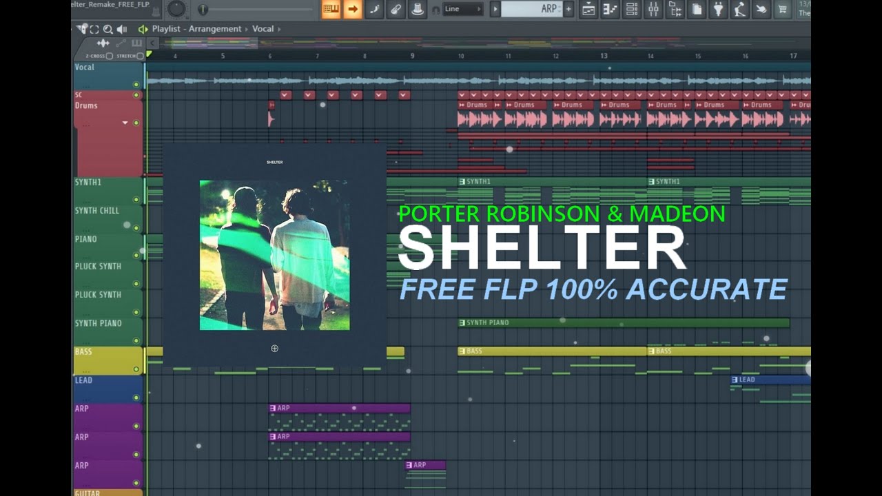 Porter Robinson & Madeon - Shelter Remake 100% accurate