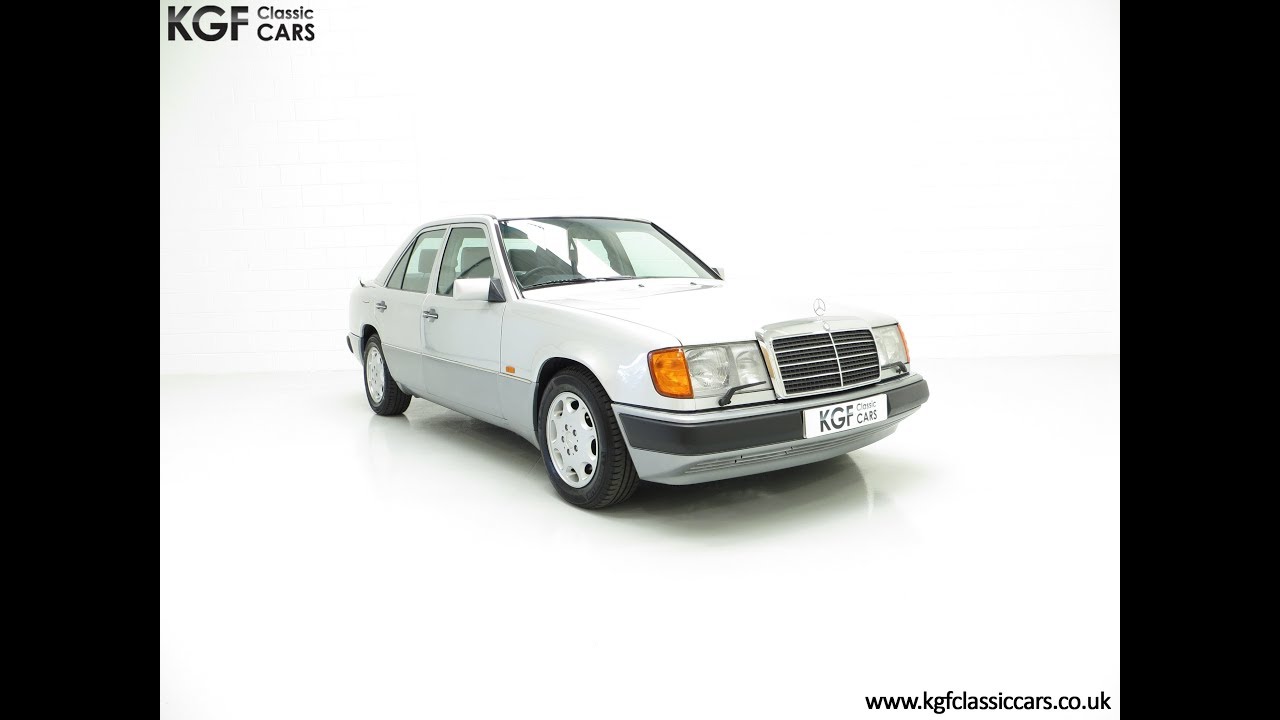 A Powerful Mercedes-Benz W124 320E with One Private Owner and 32 Service Stamps - SOLD!