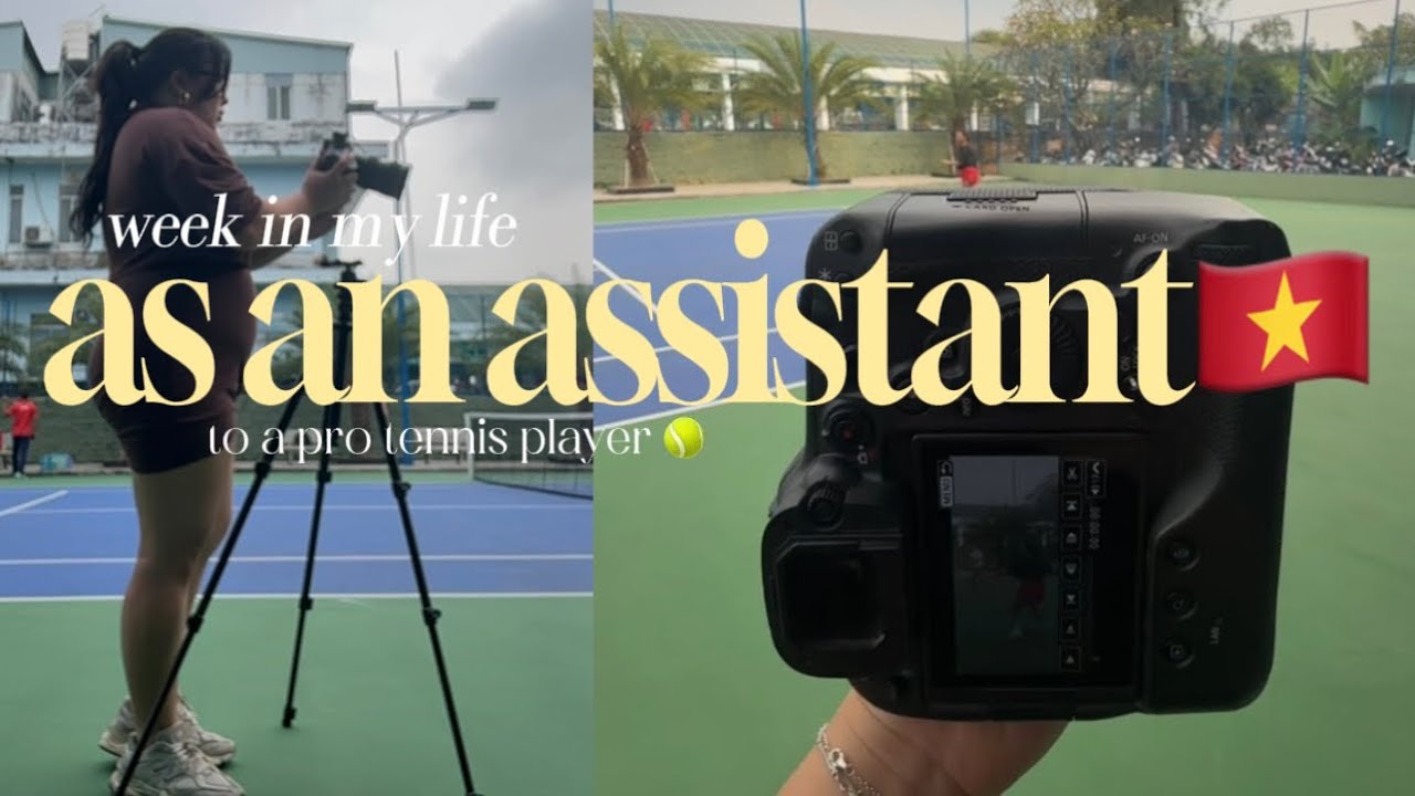 Week in My Life in Vietnam | Assistant to a Pro Tennis Player