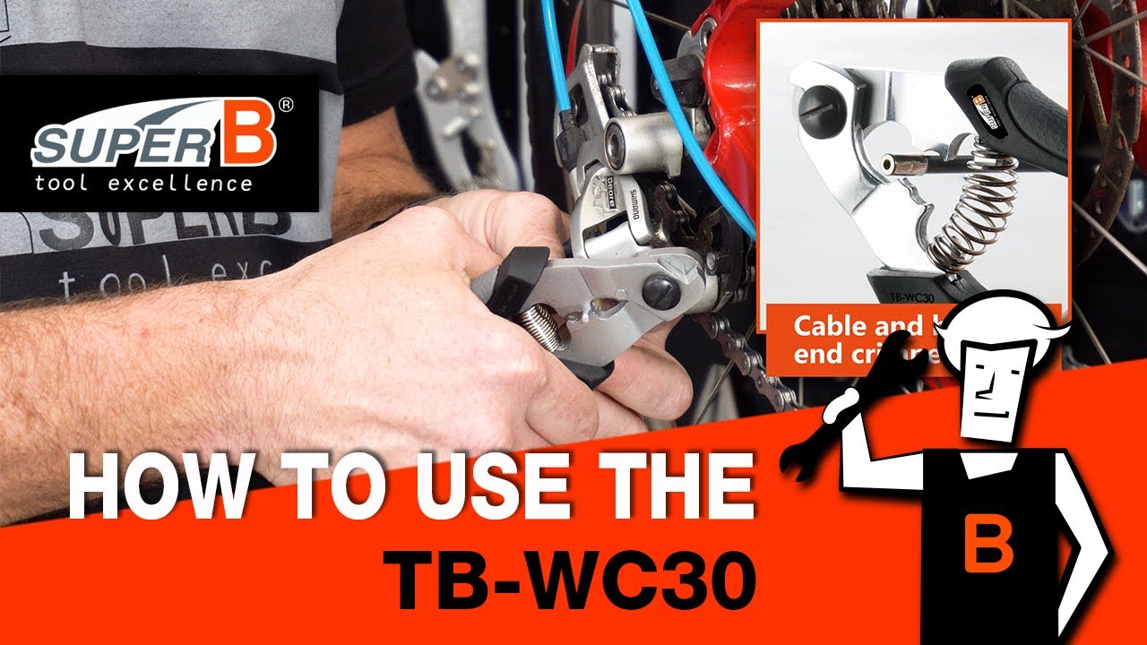 How to Use the TB-WC30 Professional cable & housing cutter