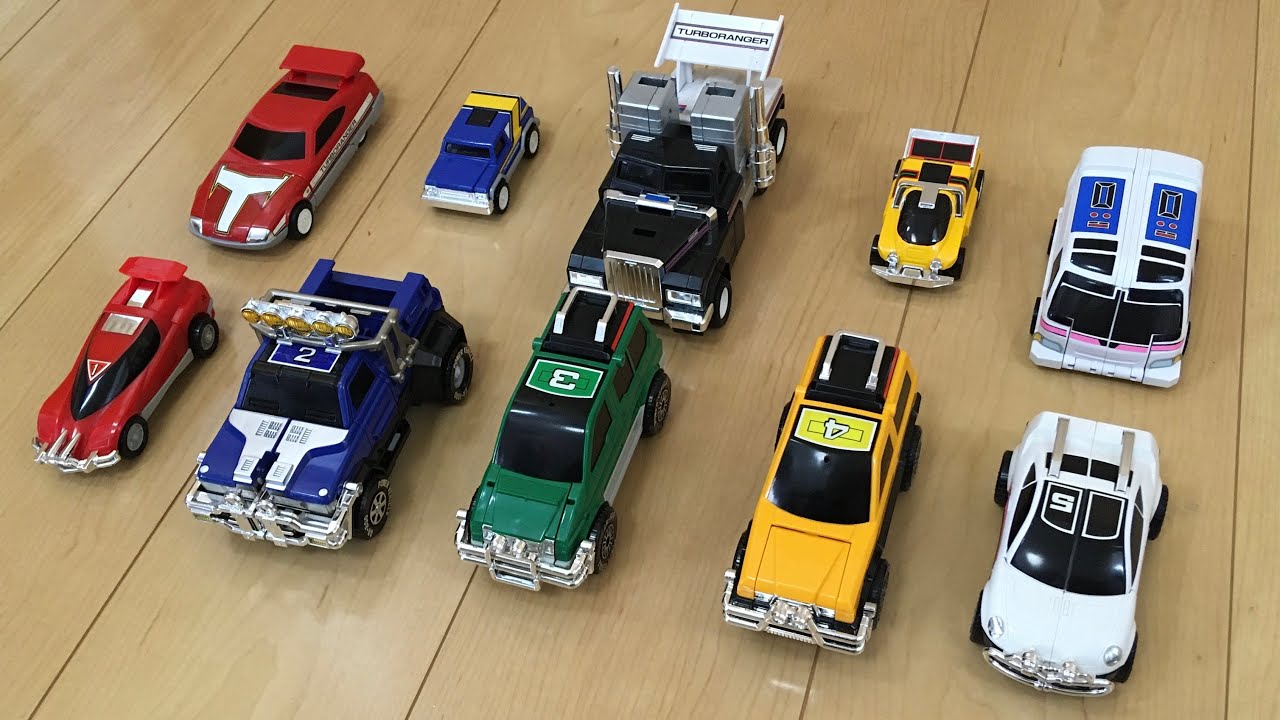 【芋羊羹食べたくなる⁉️】カーレンジャーのRVロボで遊んでみた