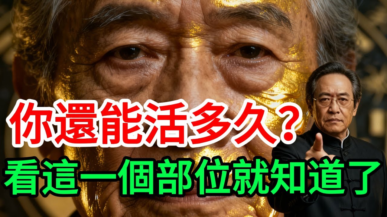 倪海廈首次公开斷八字看面相絕技：不用排盤，只看臉部這 1 個部位，就定你晚年生死！ #倪海廈 #易經 #開運  #中醫養生 #老祖宗的智慧 #養生 #健康 #國學智慧 #中醫科普