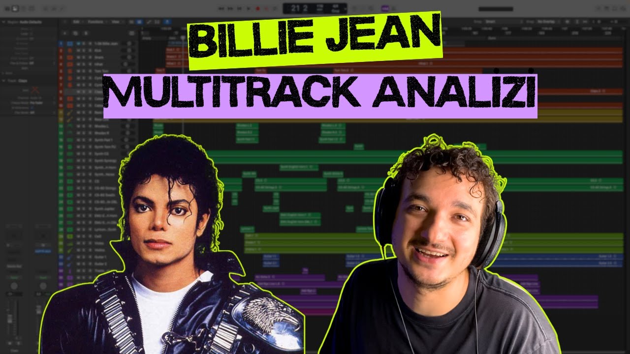 Michael Jackson Kanallarını (Multitrack) Analiz Ediyorum - Billie Jean