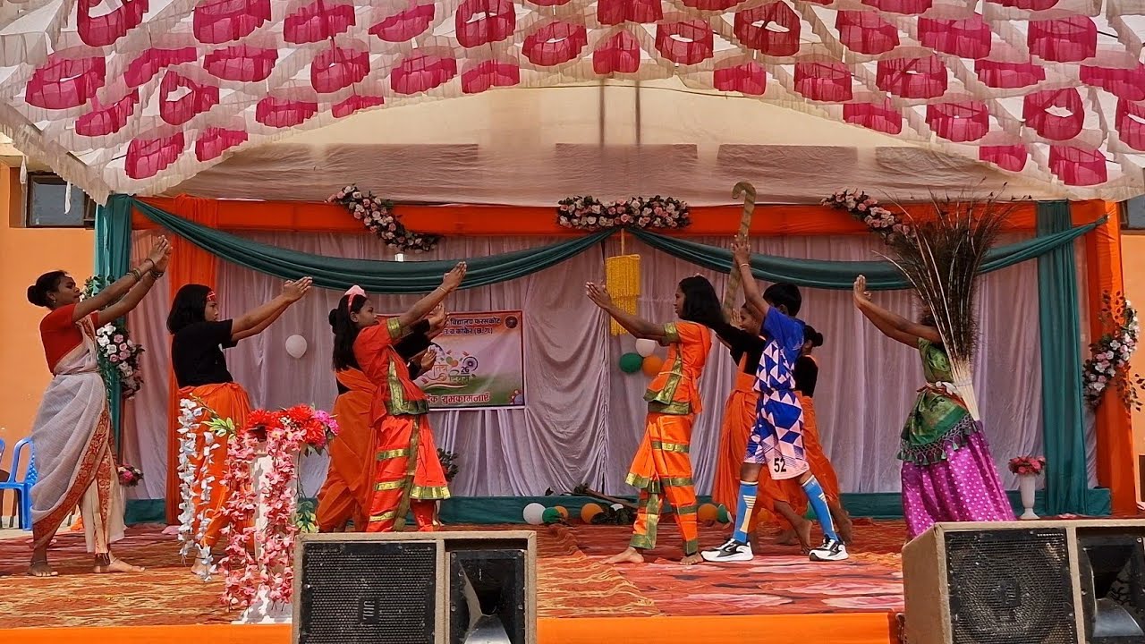 Class 7th girls showcasing India's pride... On the occasion of Republic day -2026