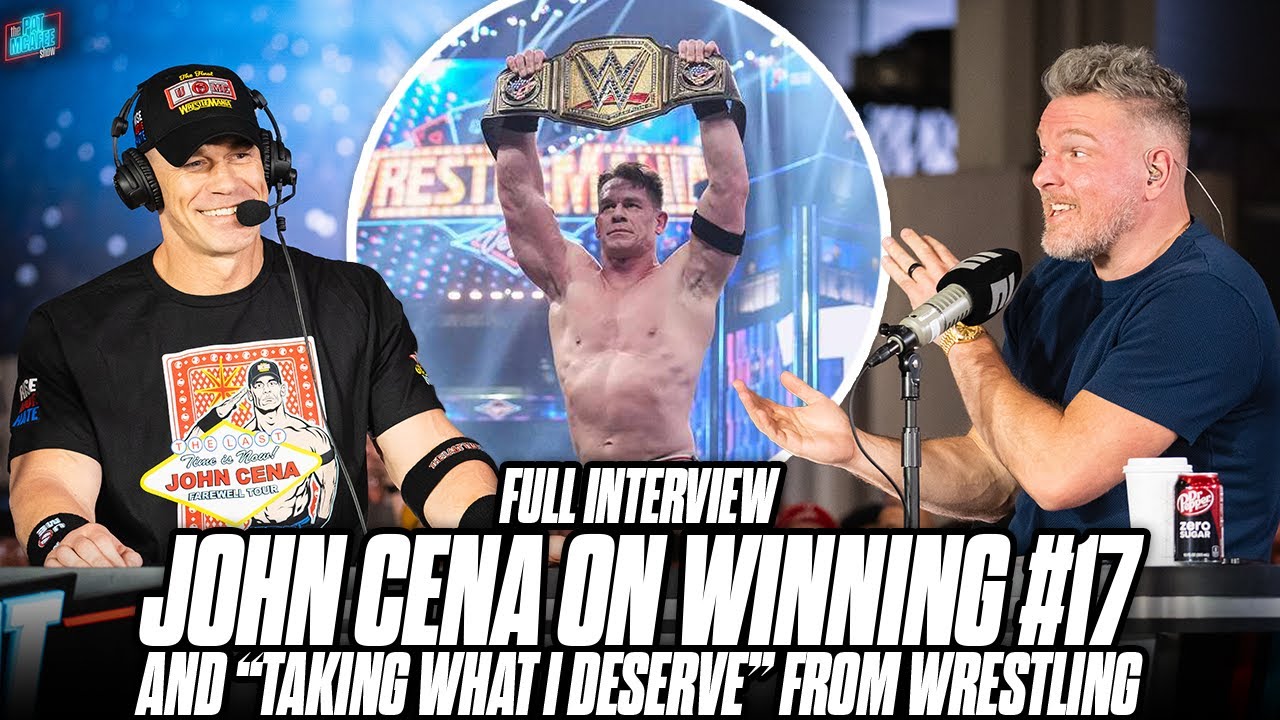 John Cena Is “Making Wrestling Start Over, I'm Taking What I Deserve With Me