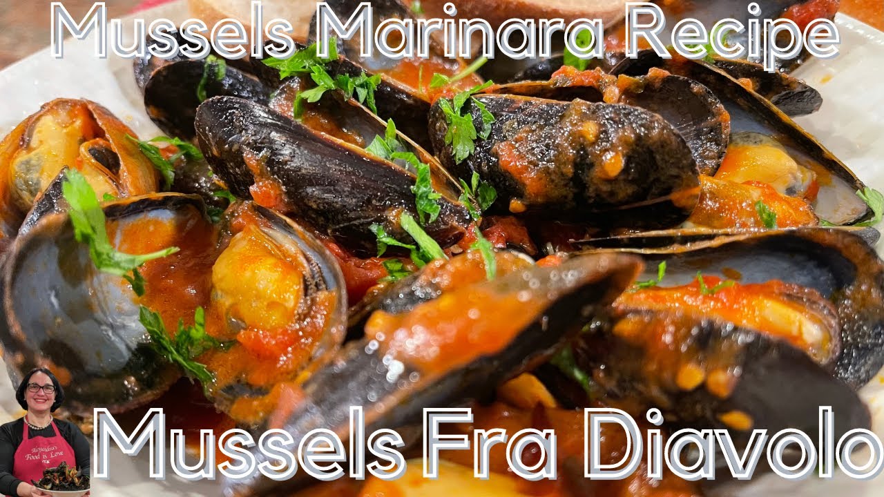Mussels Fra Diavolo - Mussels Marinara Recipe - How to make mussels in tomato sauce.