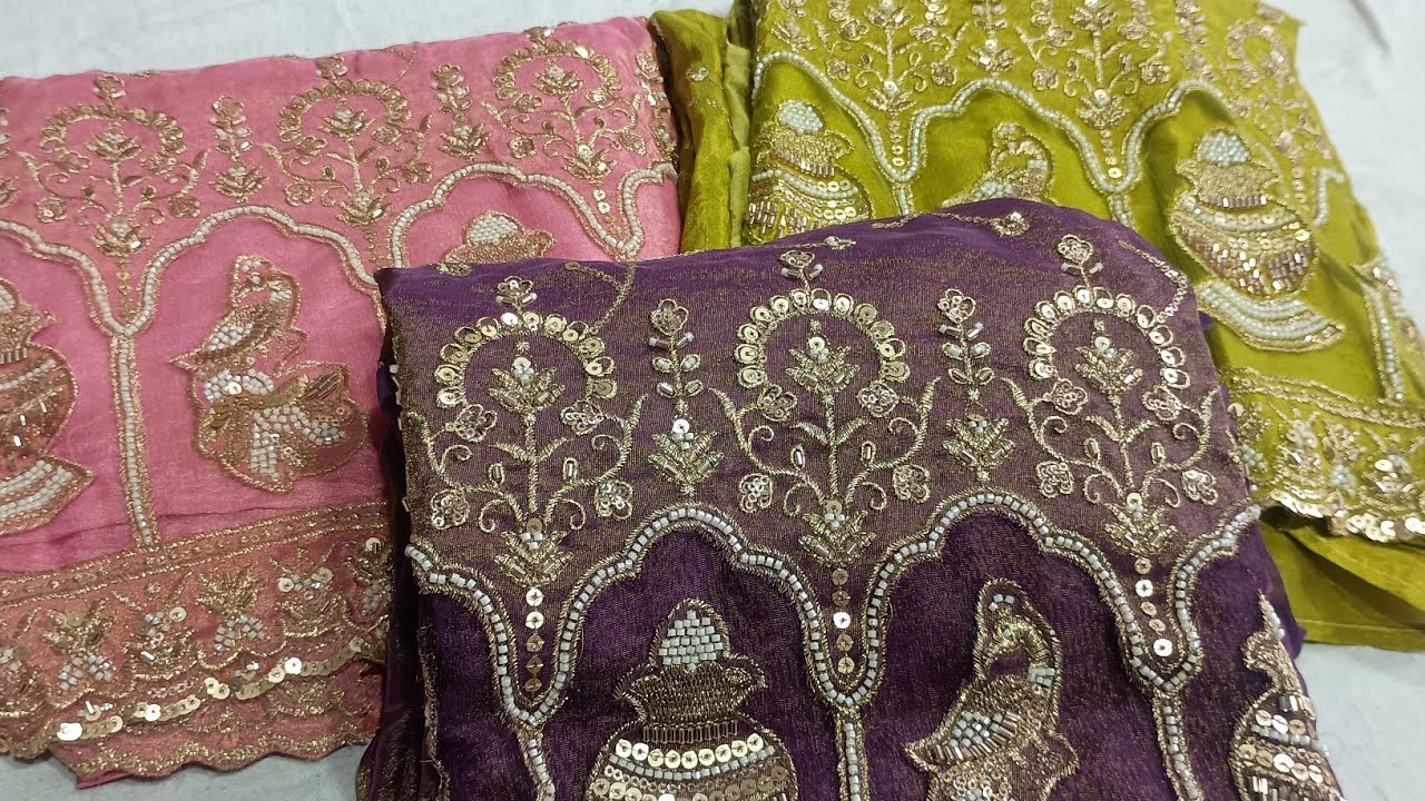 बहुत ही खूबसूरत Simar के सूट 🌸 Pink, Purple, Mehendi Green Collection