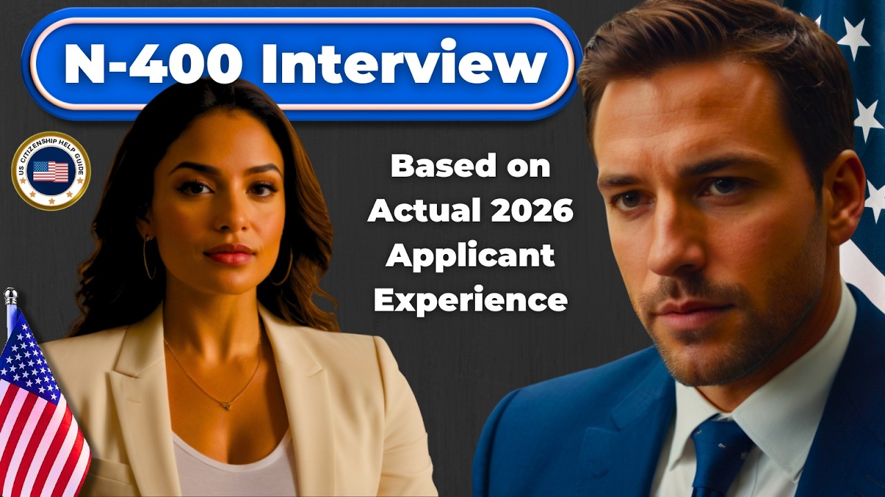 2026 U.S. Citizenship Mock Interview, Real Experience N-400 Questions/Answers, ciudadania americana
