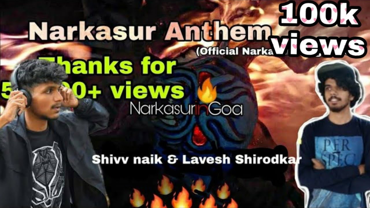 NARKASUR ANTHEM | SHIVV Naik | Lavesh Shirodkar | Official Narkasur Song | Lyrics Video |