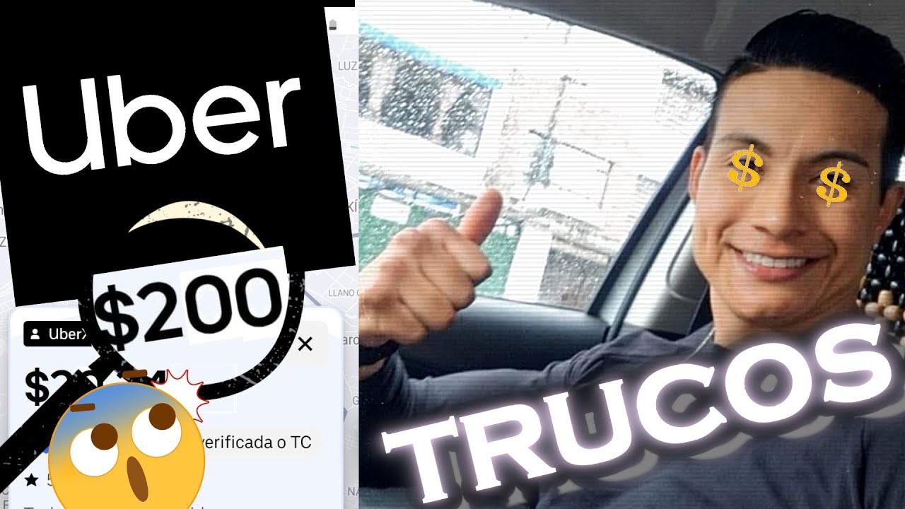 ✅️ Gana m&aacute;s dinero en UBER / TRUCOS para generar m&aacute;s dinero🤑