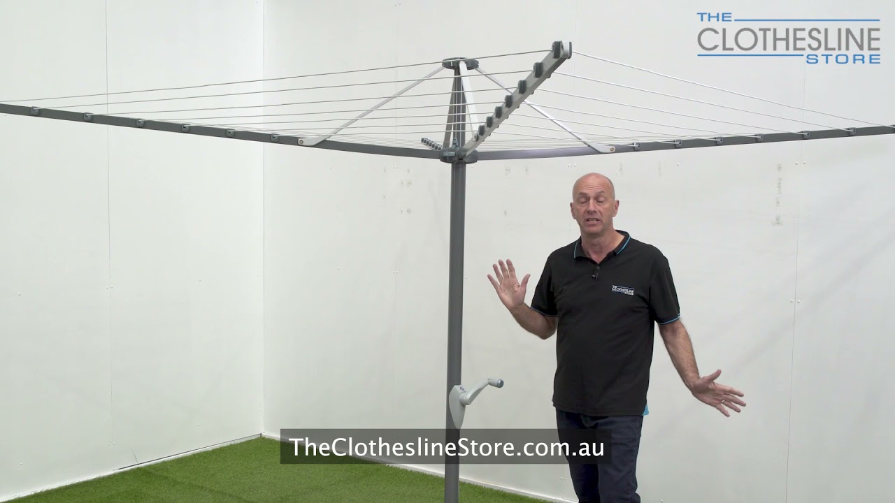 Product Review Hills 8 Line Folding Rotary Hoist Clothesline