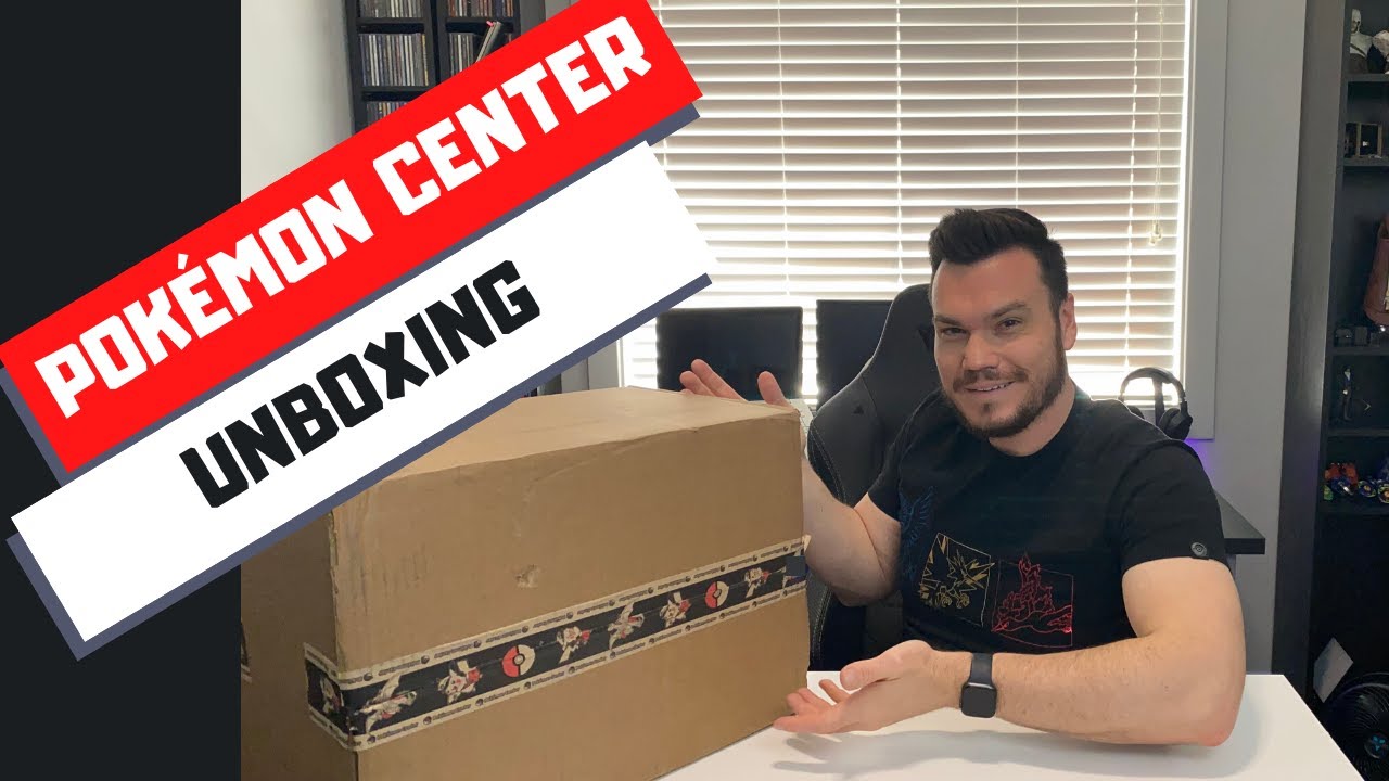 BIG Pokemon Center Order Unboxing