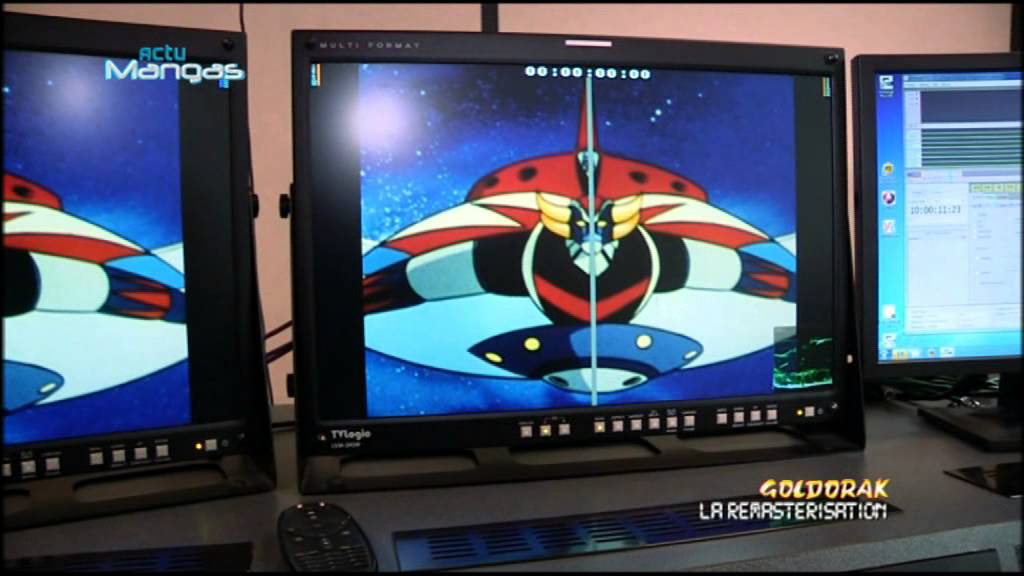la remasterisation de Goldorak
