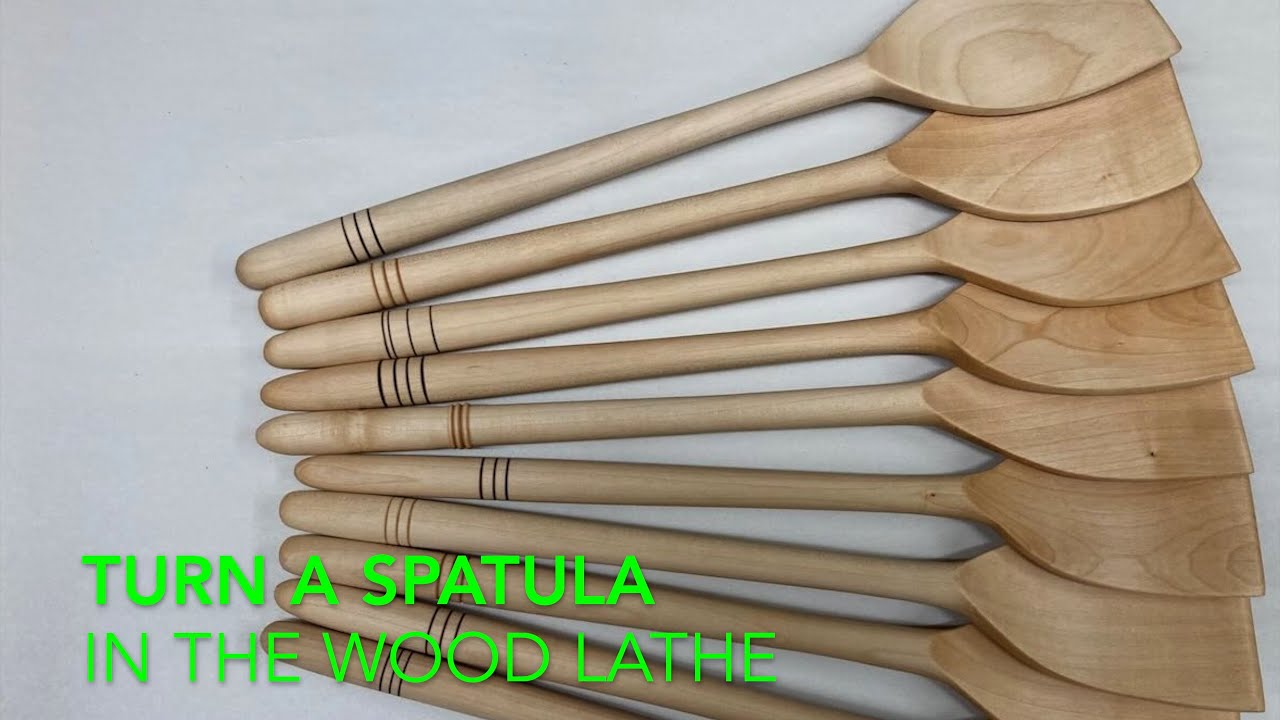 Turn a Wood Spatula in the Wood Lathe