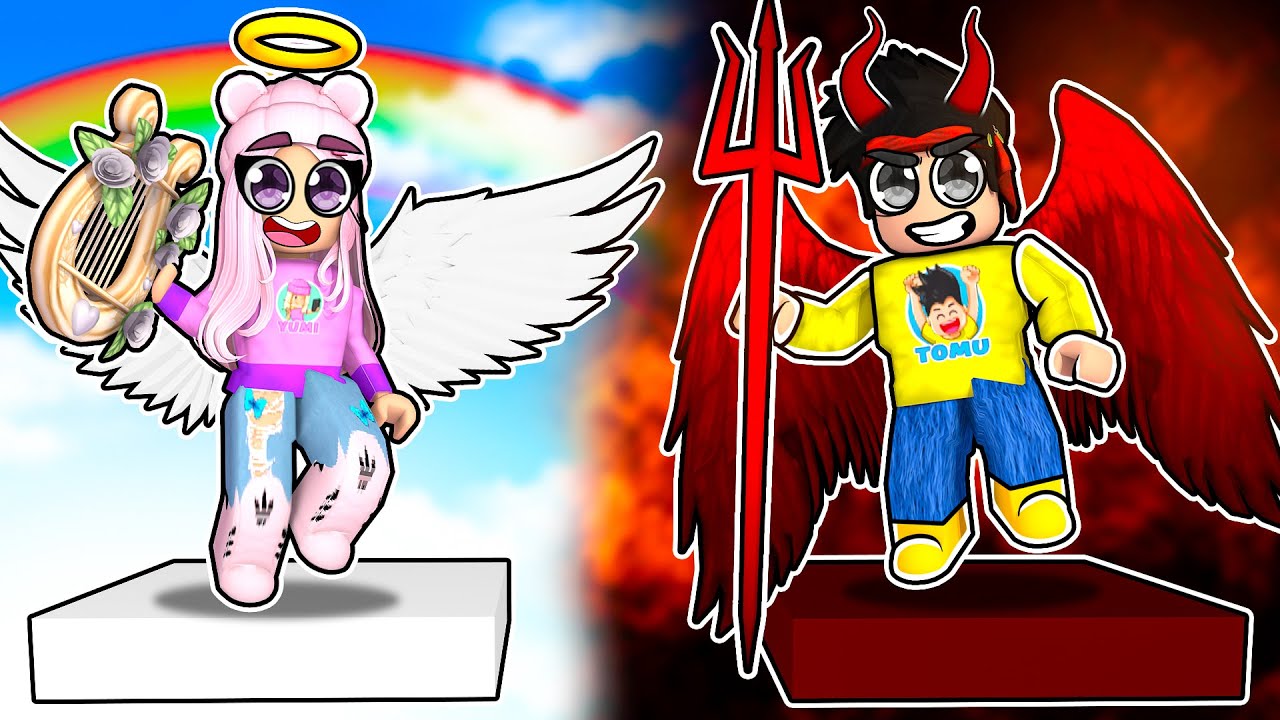 SNÄLL eller ELAK i ROBLOX (Yumi VS Tomu)