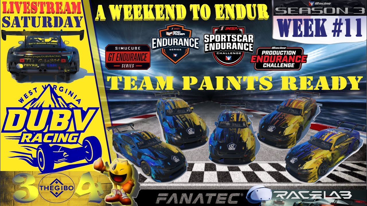 DVR PRESENTS: VERTICAL 🎮 IRACING  🏎️ DAY TWO OF A WEEKEND TO ENDUR  🏆 PSVR2 BROADCAST