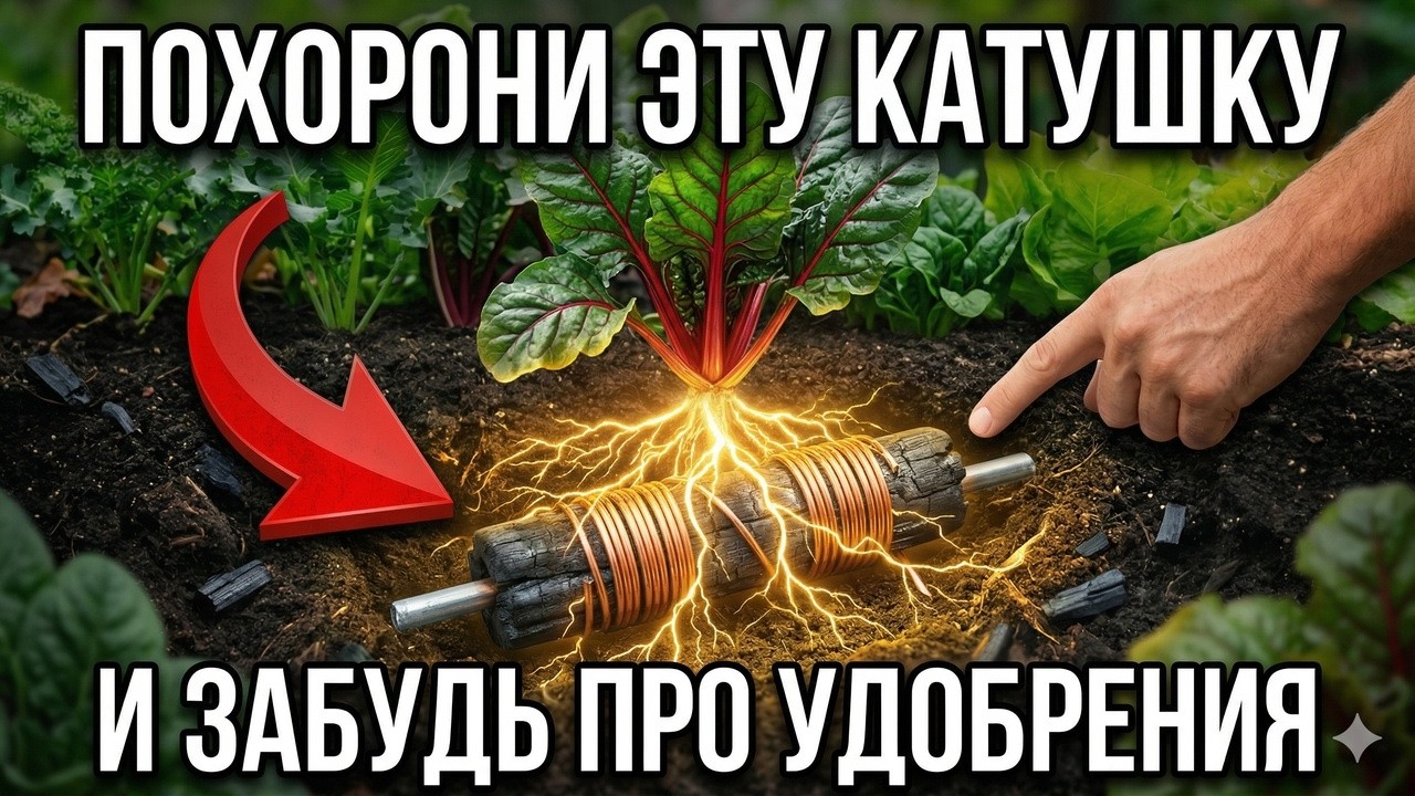 Закопайте медь и цинк в землю чтобы получить бесконечную энергию по забытому секрету Амишей