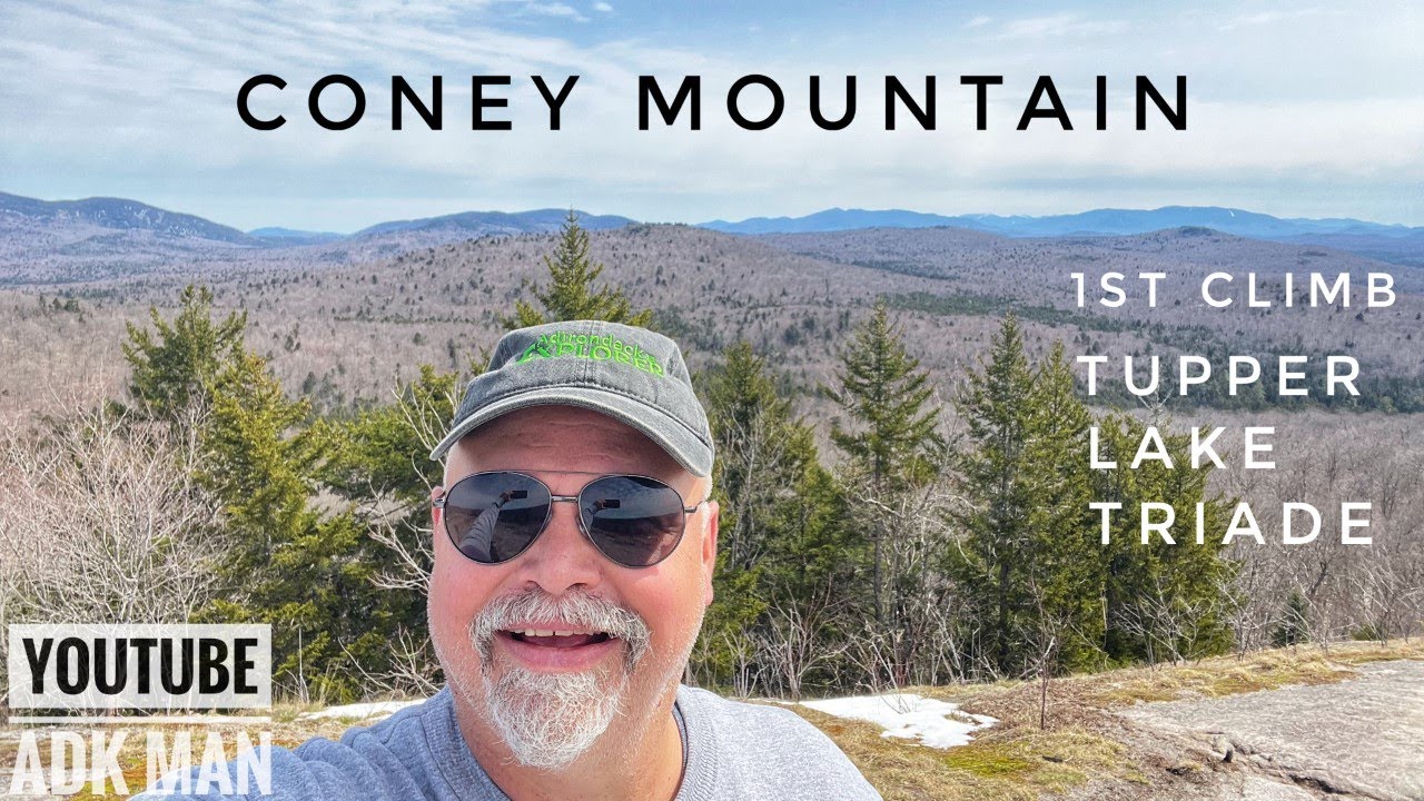 Coney Mountain, First of the Tupper Lake Triade