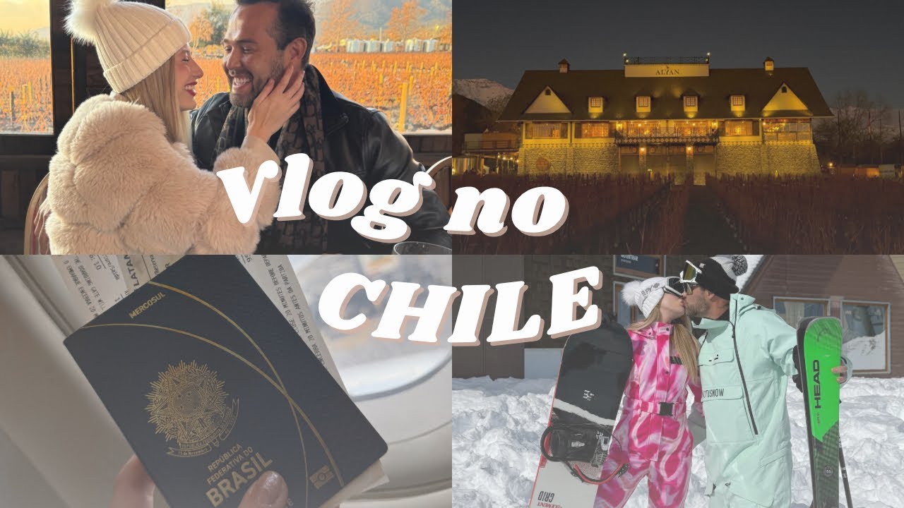 VLOG : VIAGEM PARA O CHILE 🇨🇱 | aeroporto + dicas para 3 noites + restaurantes + airbnb