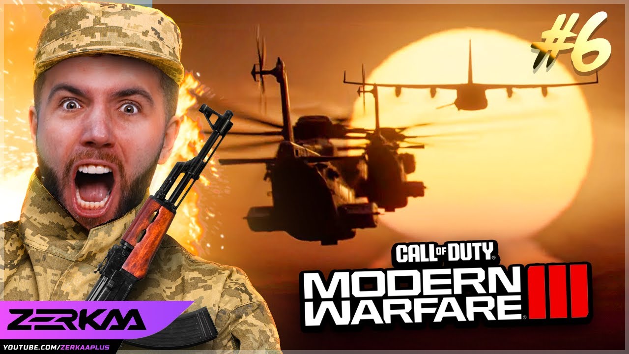 ATTACKING A MILITARY BASE WITH AN AC-130! (Modern Warfare 3 Campaign #6)